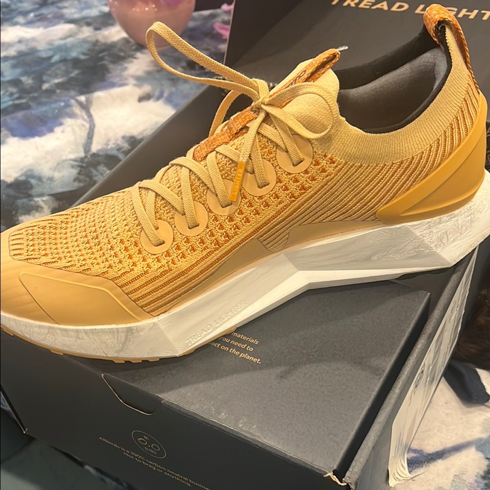 Allbirds Men's Athletic Shoes in Mustard Yellow